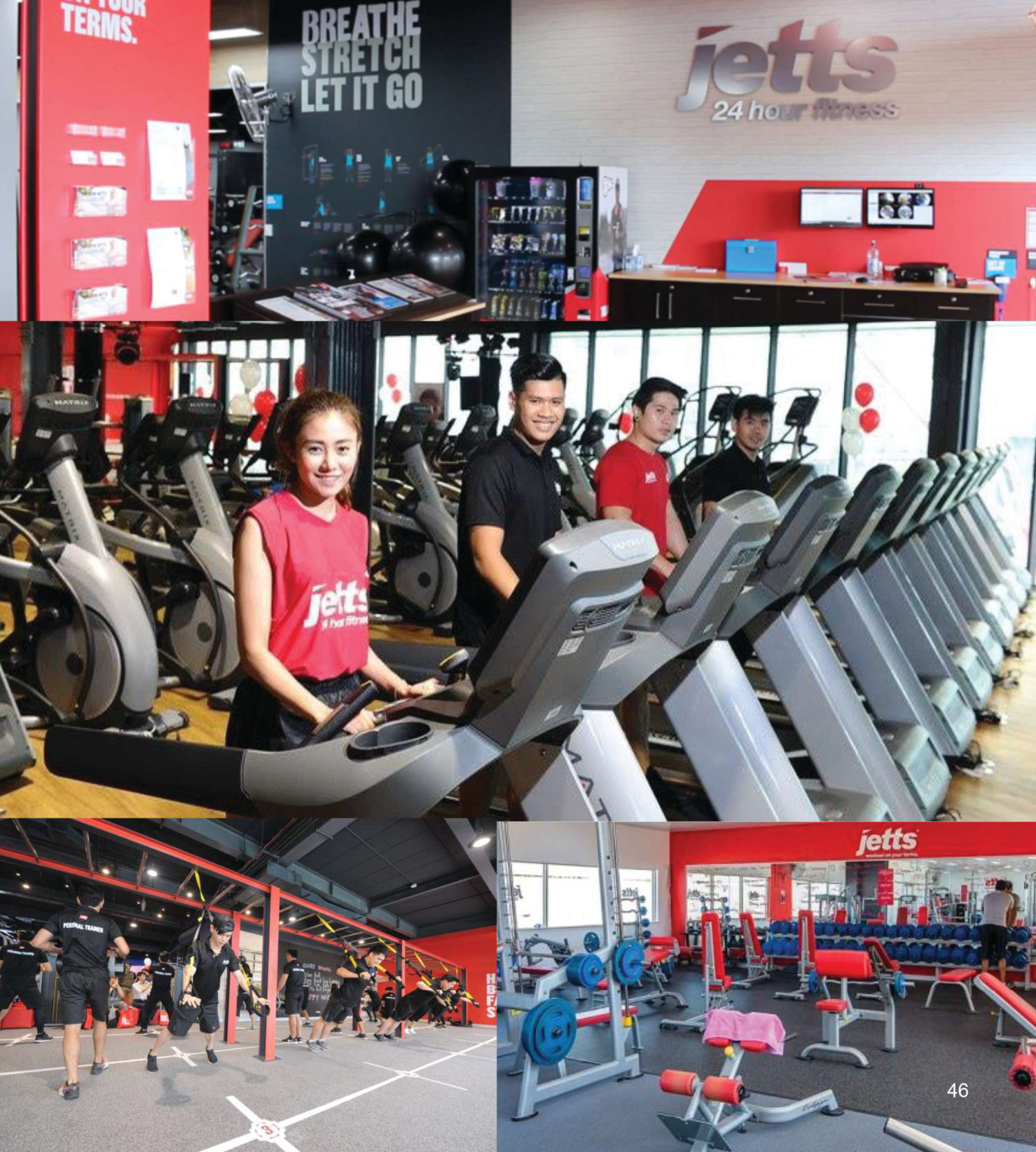 JETTS FITNESS สวนเพลินมาร์เก็ต
